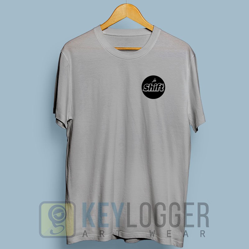 Kaos Dakwah Islami Komunitas Shift Distro 82-abu abu