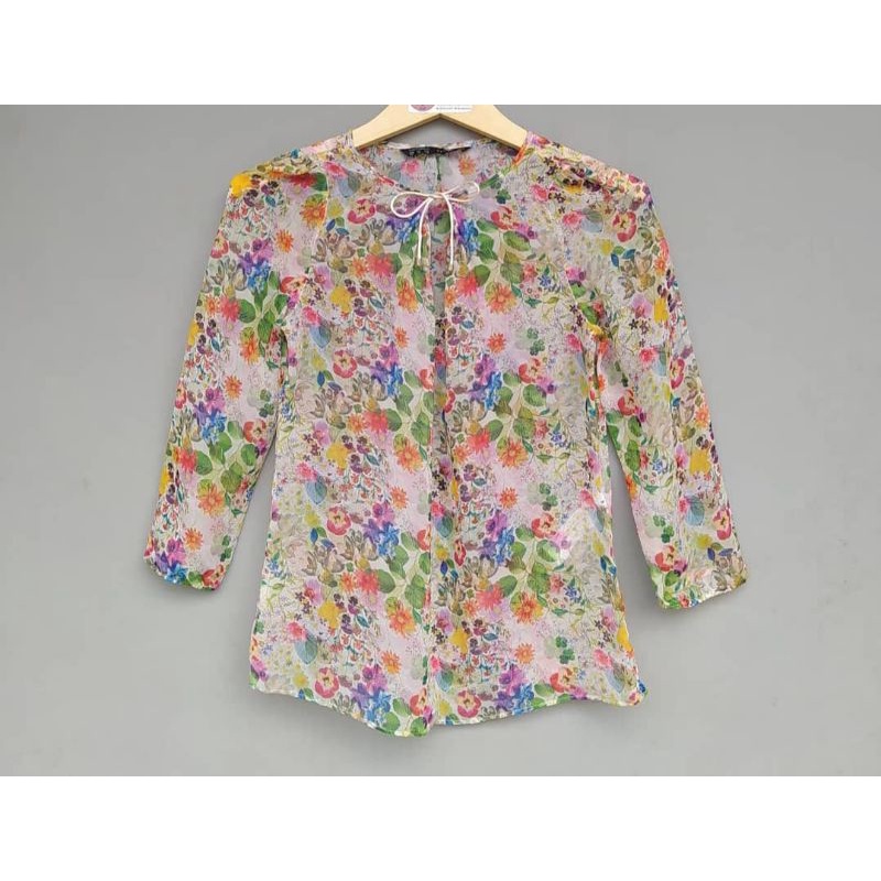 Blouse Zara flower