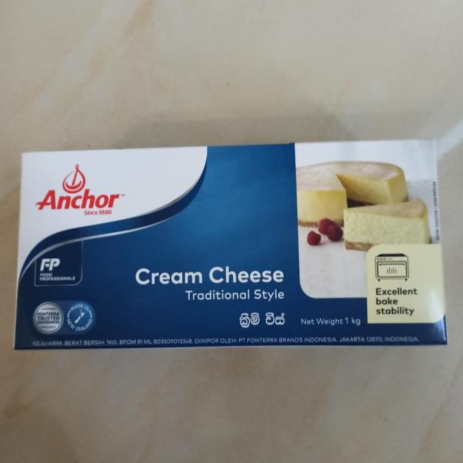 

(BISA COD) Anchor Cream Cheese 1 kg (Grab/Gojek)