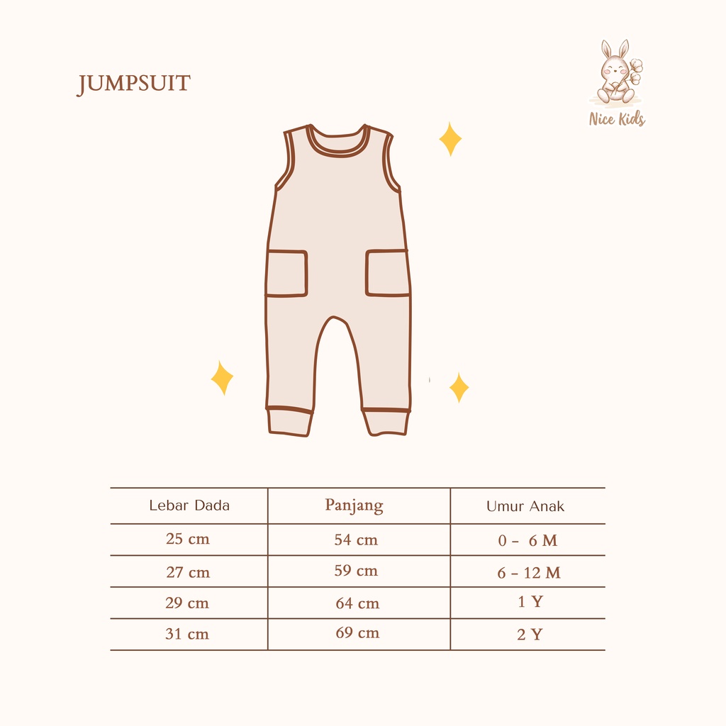 Nice Kids - Jumpsuit Anak Bayi-2