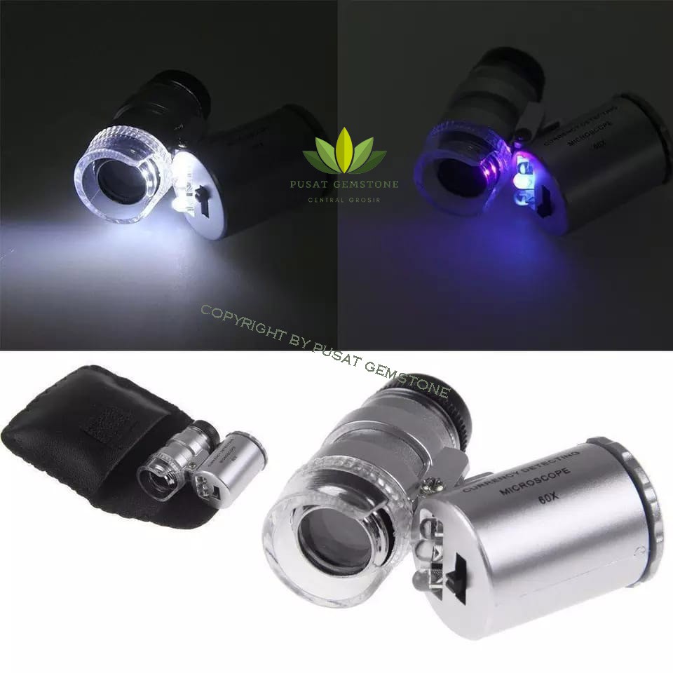 microscope stainless steel Triplet lens loupe / microscope mini