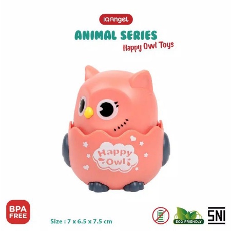 MAI600 IQANGEL MAINAN BISA JALAN HAPPY OWL TOYS IQA666