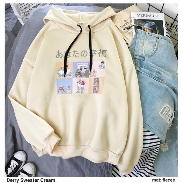 DERRY HOODIE WANITA HOODIE LUCU / HOODIE WANITA TEBAL