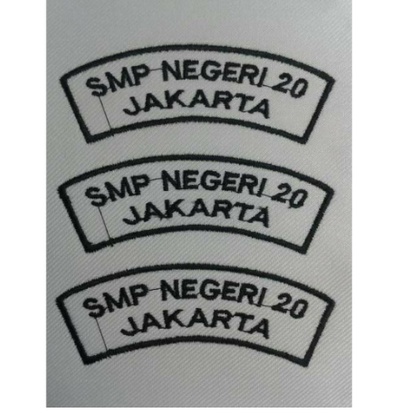 

Bordir bet nama sekolah
