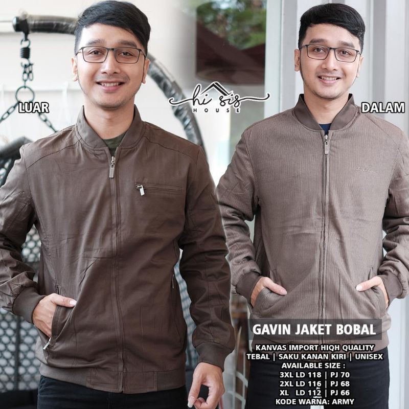 Gavin jaket bobal by hi sis house