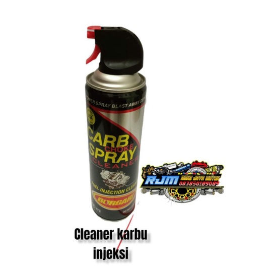 PEMBERSIH CARBURATOR CLEANER INJEKSI cleaner injeksi carbu Merk BURGARY 500ML