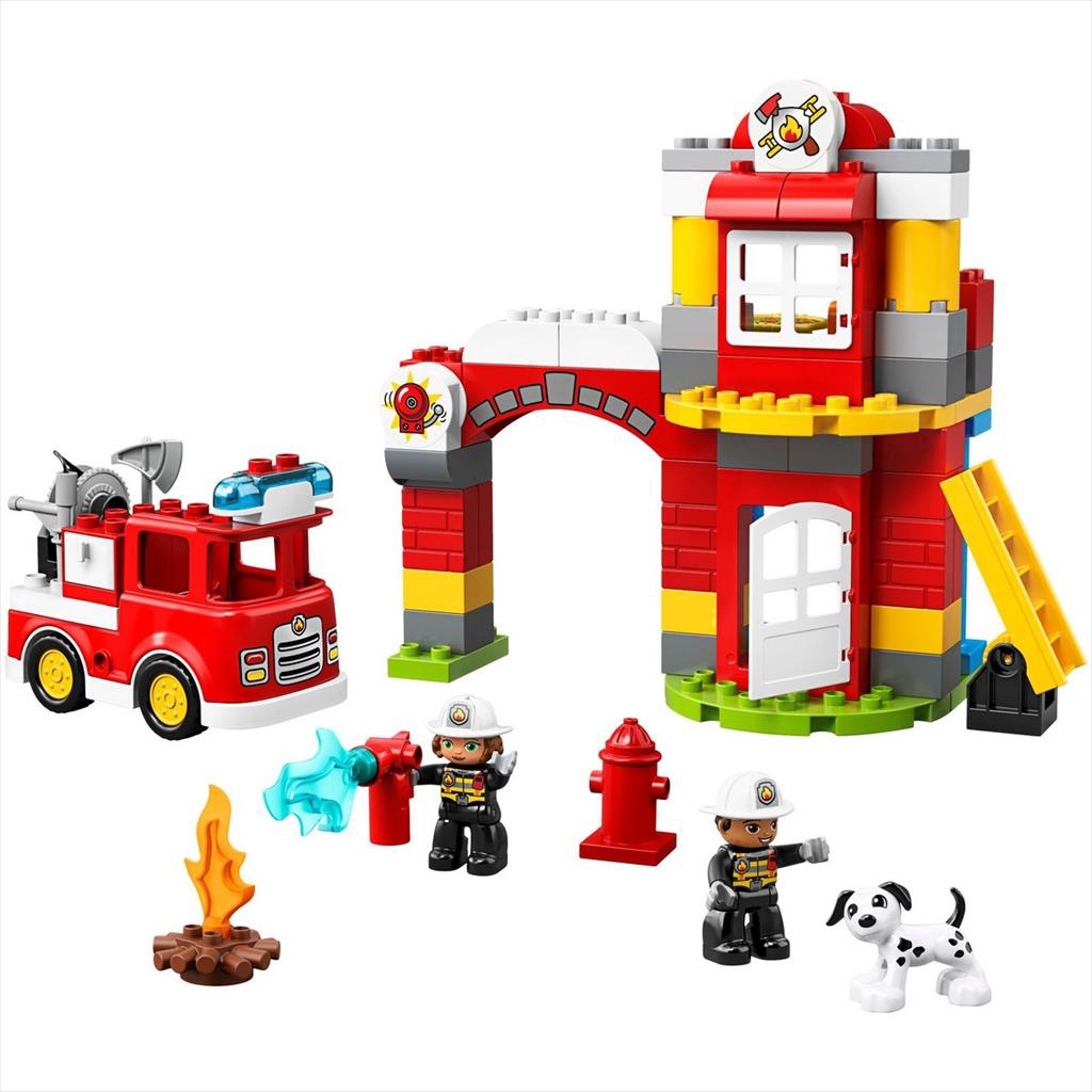 lego duplo my first fire station