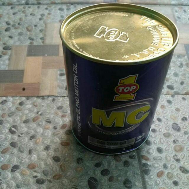 Oli Top1 Synthetic 20w-50 Top One 800ml