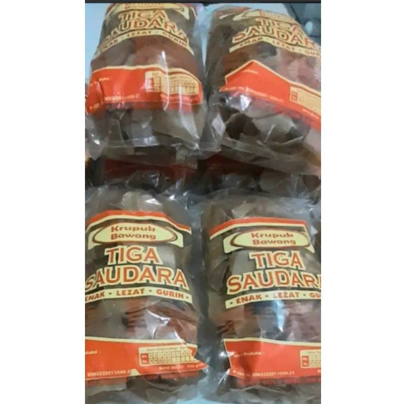 

krupuk bawang tiga saudara