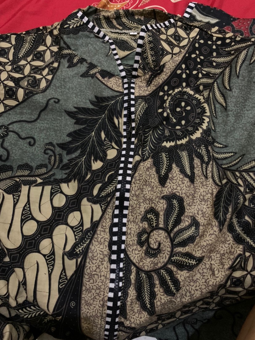 Baju Batik Wanita Modern Monalisa Genes M,l,xl Asli Pekalongan