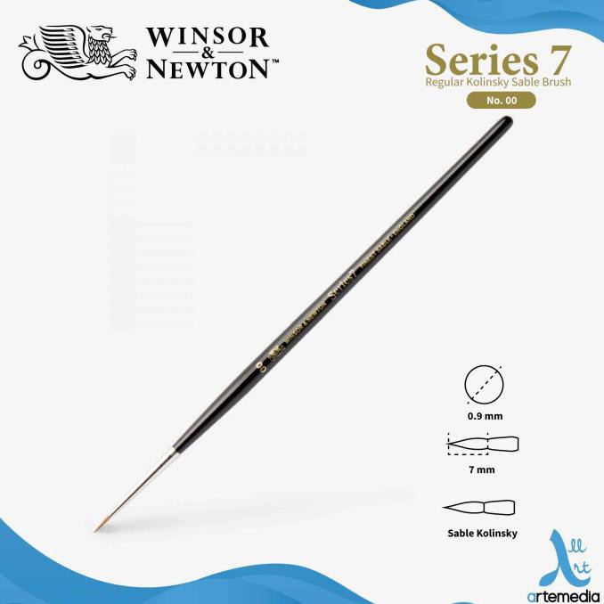 

Kuas Lukis Winsor & Newton Series 7 Regular Kolinsky Sable Brush SH - NO. 00