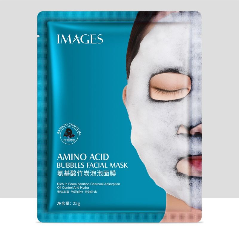 [TERMURAH] AMINO ACID BUBBLES  FACIAL MASK  IMAGE /MASKER GELEMBUNG