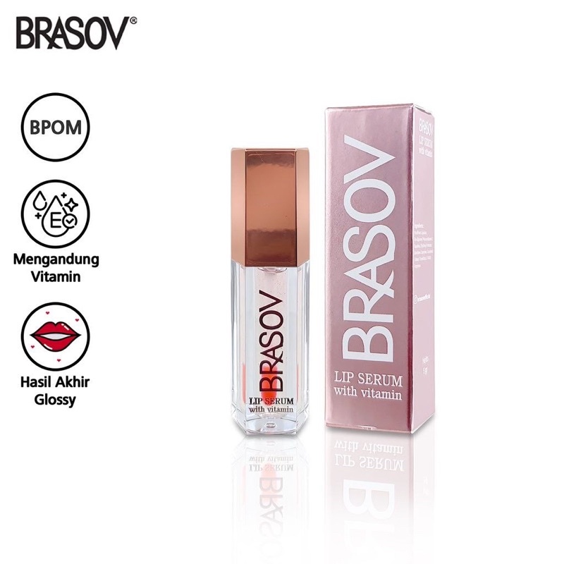 Brasov Lip Serum/ Vitamin Pelembab Bibir