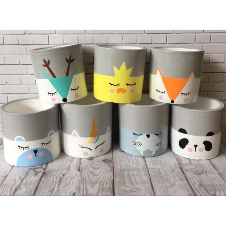 

FLASH POT KAKTUS LUKIS ANIMAL