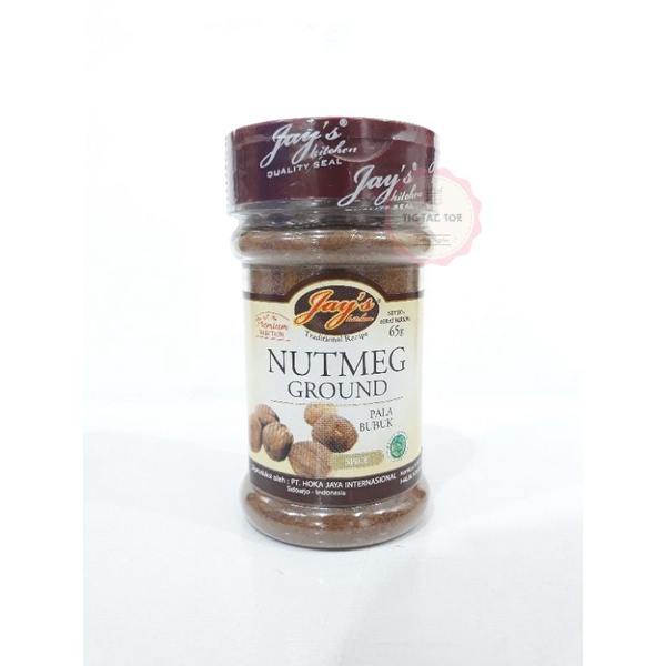 Jays Nutmeg Ground 65gr (Pala Bubuk)