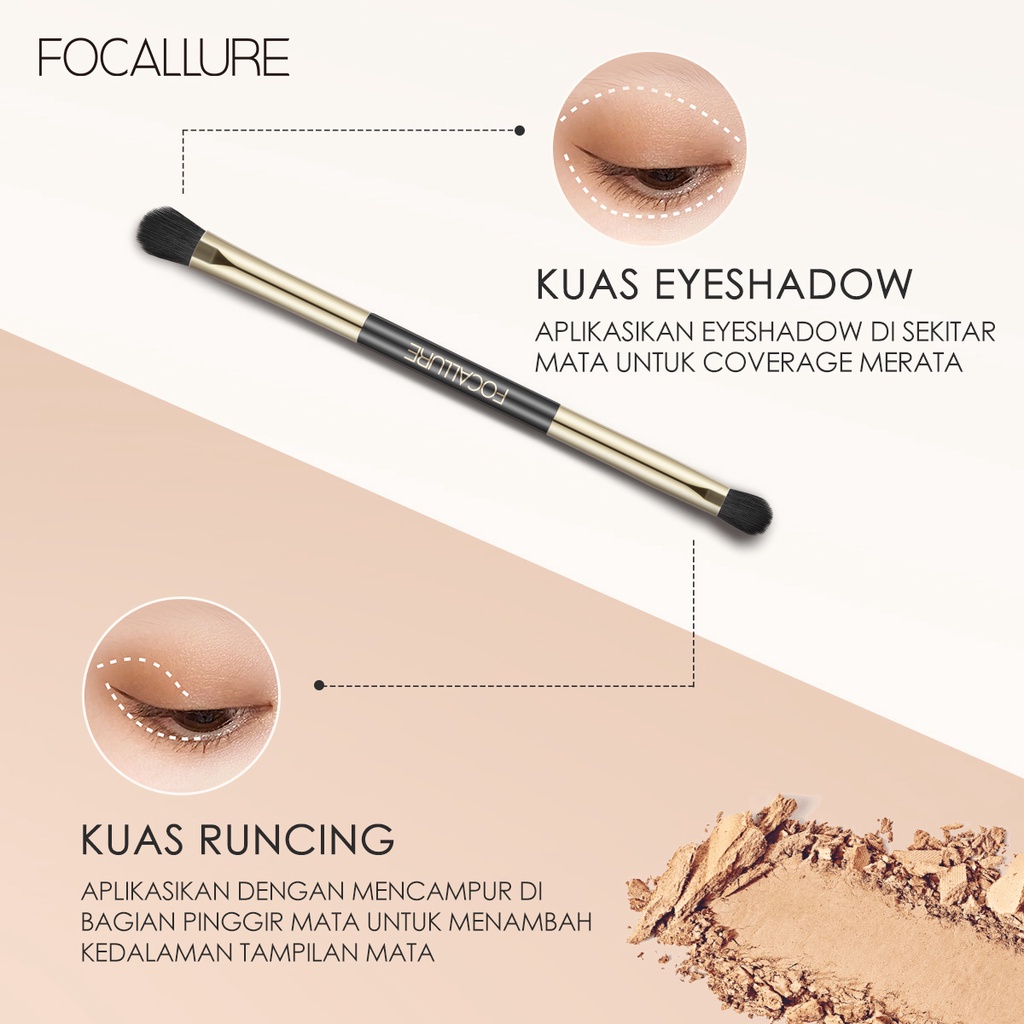 FOCALLURE Eyeshadow Brush Beauty Tool Professional Makeup Accessories-1PC