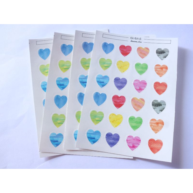 

[TINTINS.CO] STICKER AESTHETIC Alphabet dan Love UNTUK Scrapbook / Laptop / HP / Tumblr (1 lembar) >> harap baca keterangan produk