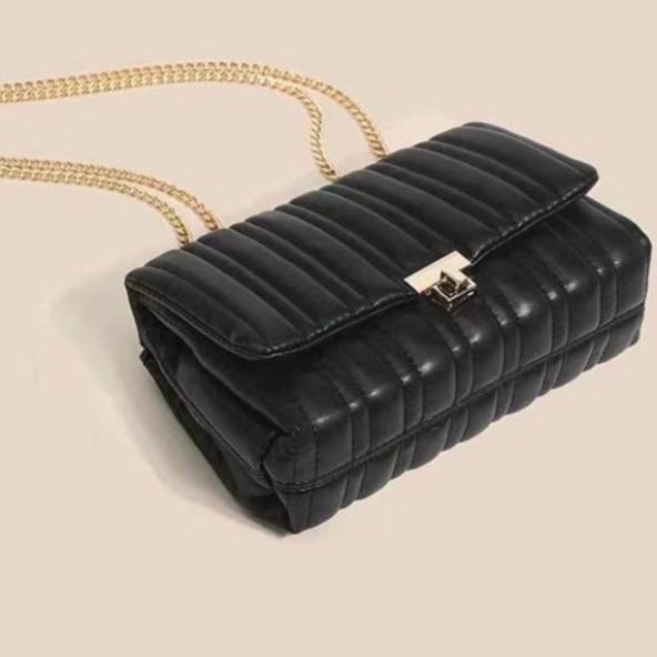 ♠ TAS WANITA ZARA QUILTED MIDI CROSSBODY BAG - ZR003 ✦