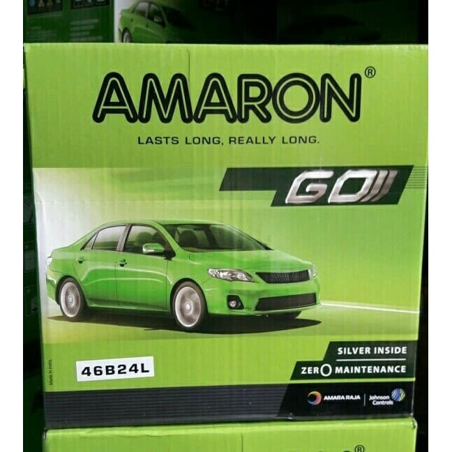 Aki mobil Nissan Grand Livina NS60L / 46B24L Amaron Aki Kering