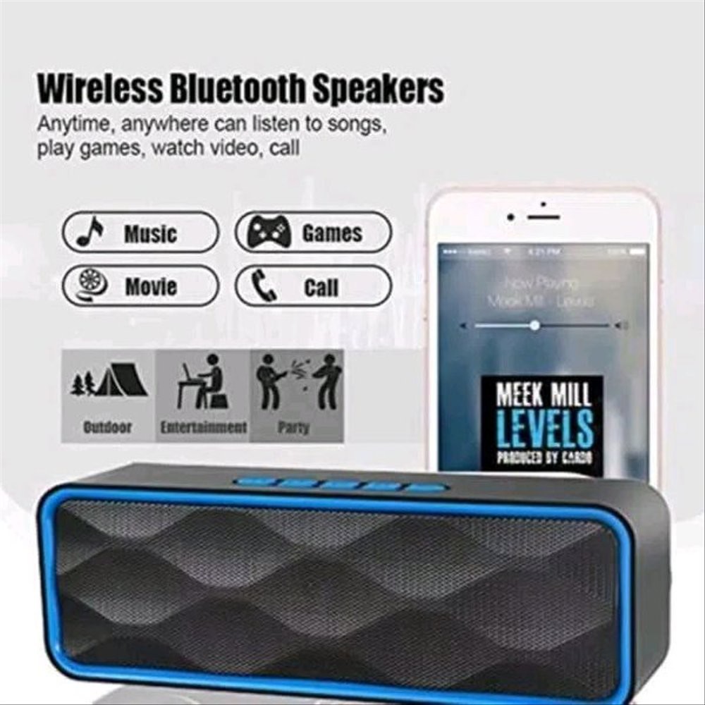 Speaker Bluetooth Wirelless A2DP 211 Stereo MEGABASS