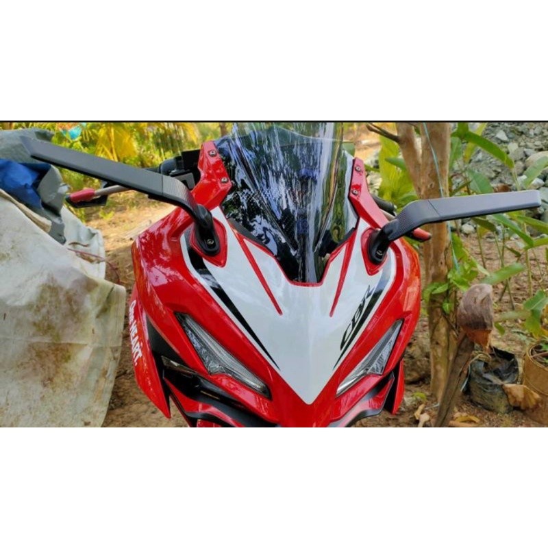 SPION WINGLET MODEL RIZOMA F22 R ZX25R NINJA 250 FI KARBU CBR R15 R25 spion wingled motor universal honda yamaha suzuki kawasaki vario mio beat scoopy spacy satria fu vixion byson cs1 xabre dll racing japstyle import