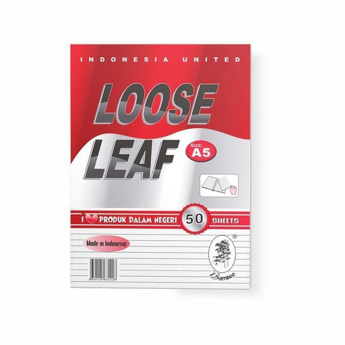 

Bamboo Loose Leaf A5 isi [50 Lbr]