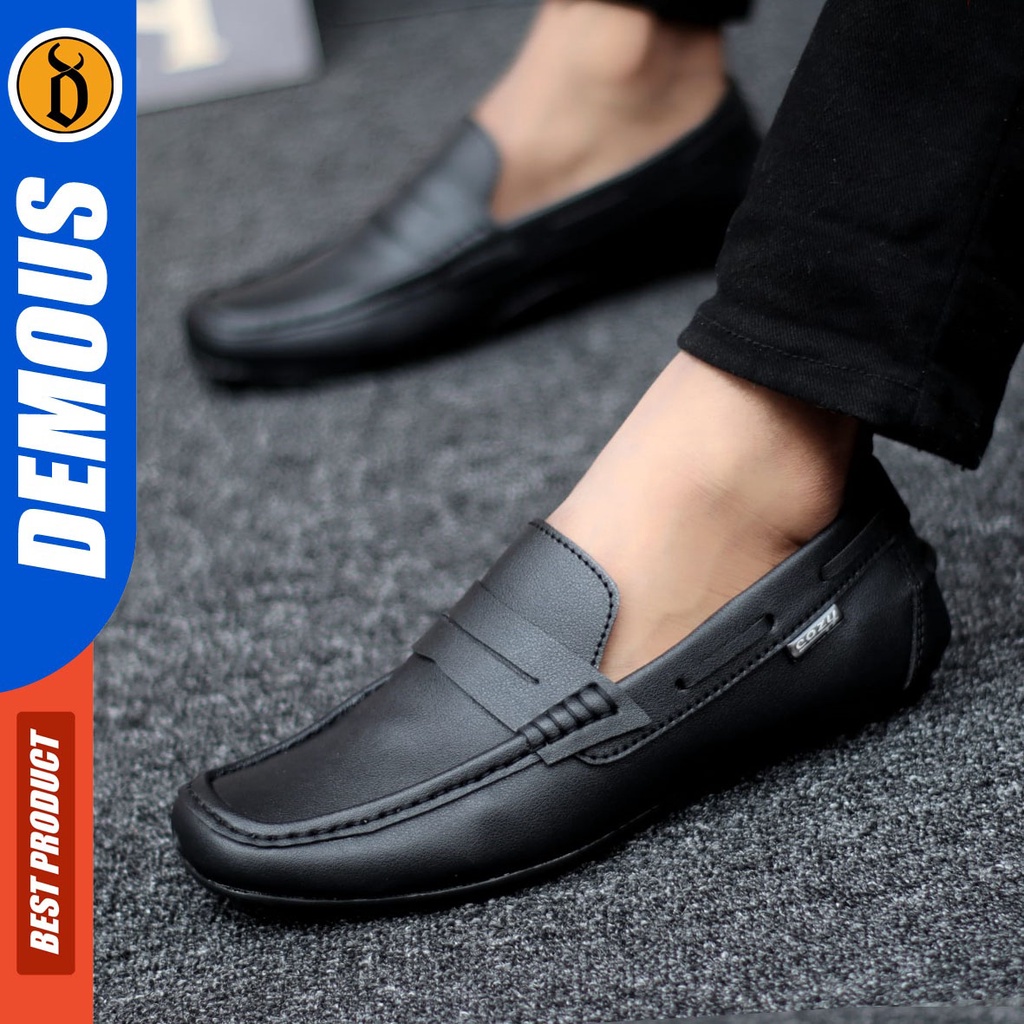 DEMOUS Houston - Sepatu Formal Pantofel Kerja Pria