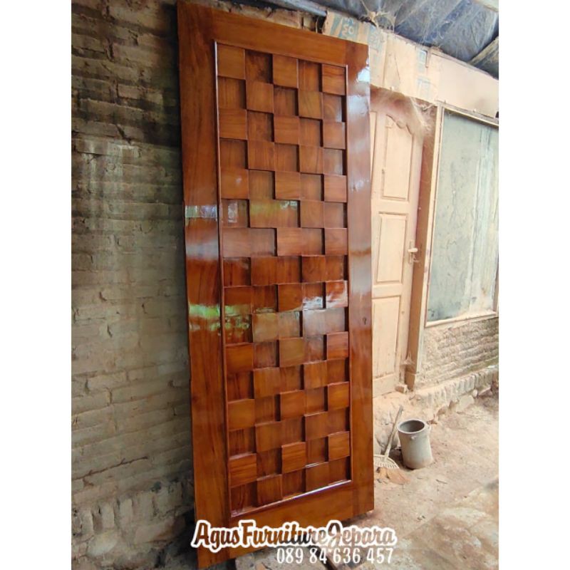 PINTU KUSEN RUMAH CATUR JATI (PINTU RUMAH PINTU KAMAR KUSEN JATI)