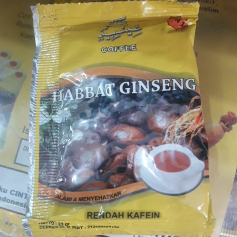 

KOPI HABBAT GINSENG 30 Sachet