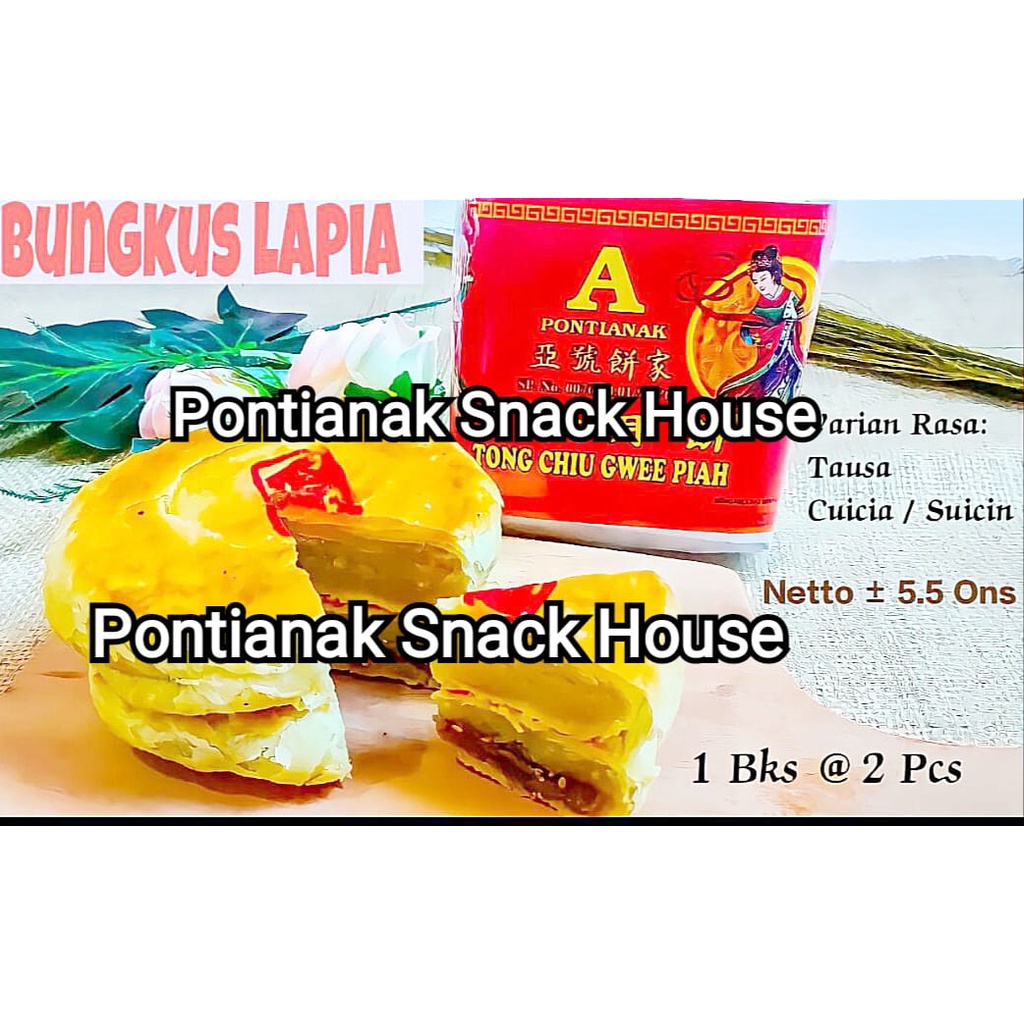 

Kue Bulan Mini Merk A - La Pia Mini Merk A Khas Pontianak