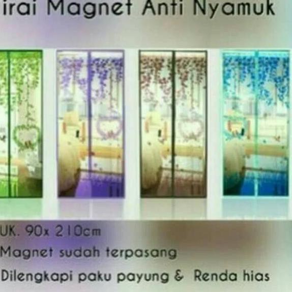 Tirai Jendela  Magnet Anti  Nyamuk  Jual Tirai Jendela  