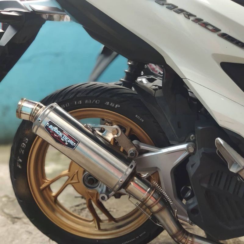 knalpot Black Devil NMAX Vario.