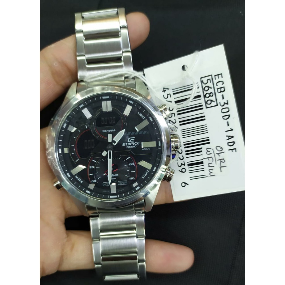 Jam Tangan Pria Casio Edifice ECB-30D-1ADF/ECB-30D-2ADF Original