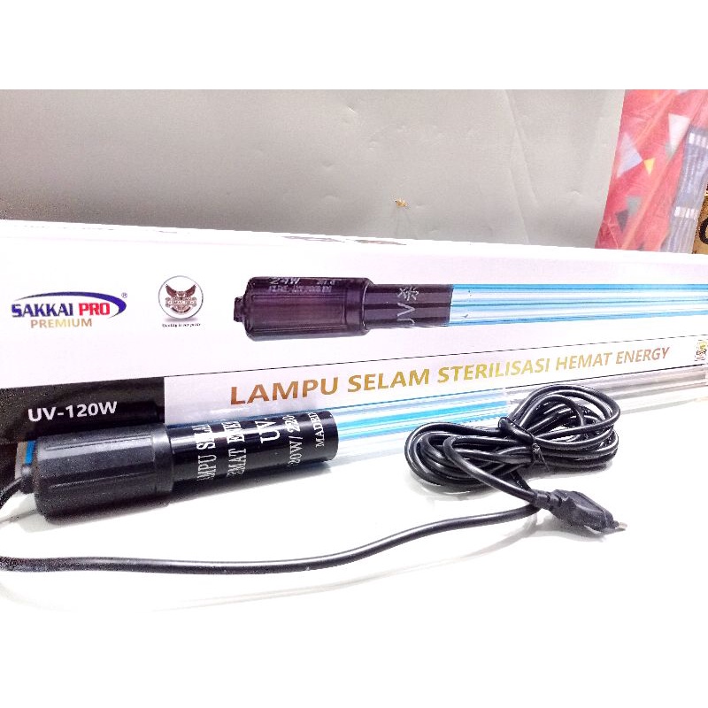 LAMPU UV ANTI LUMUT BAKTERI SAKKAI PRO UV 120WATT