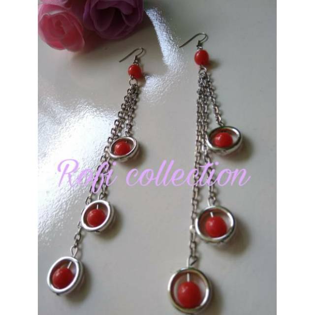 Anting earing/anting mutiara/anting hijab