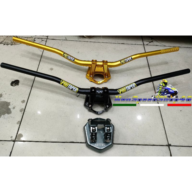 RISER DUDUKAN PENINGGI STANG NMAX N MAX CNC VIRUS PAKET STANG FATBAR NMAX PROTAPER EVO