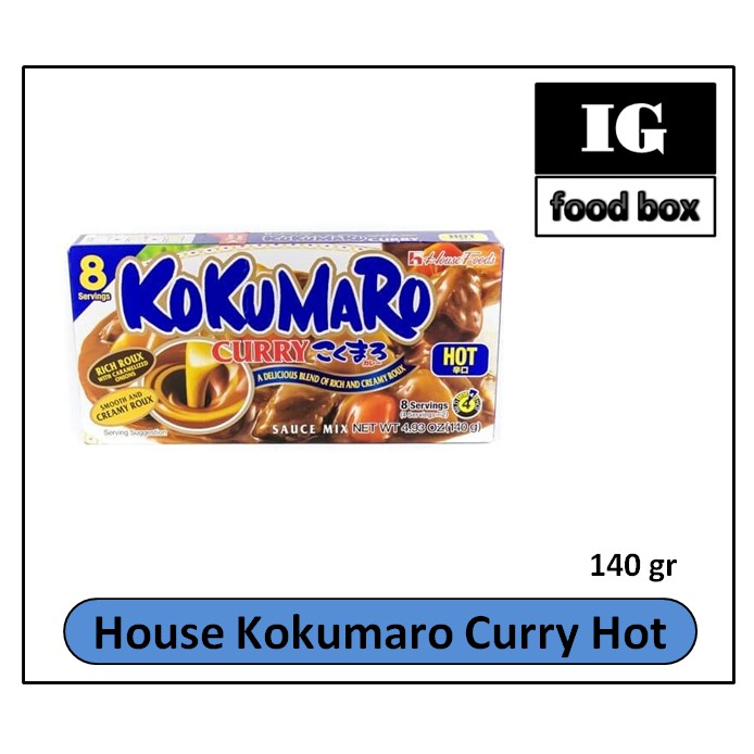 

House Kokumaro Curry HOT - Bumbu Kari 140 gr