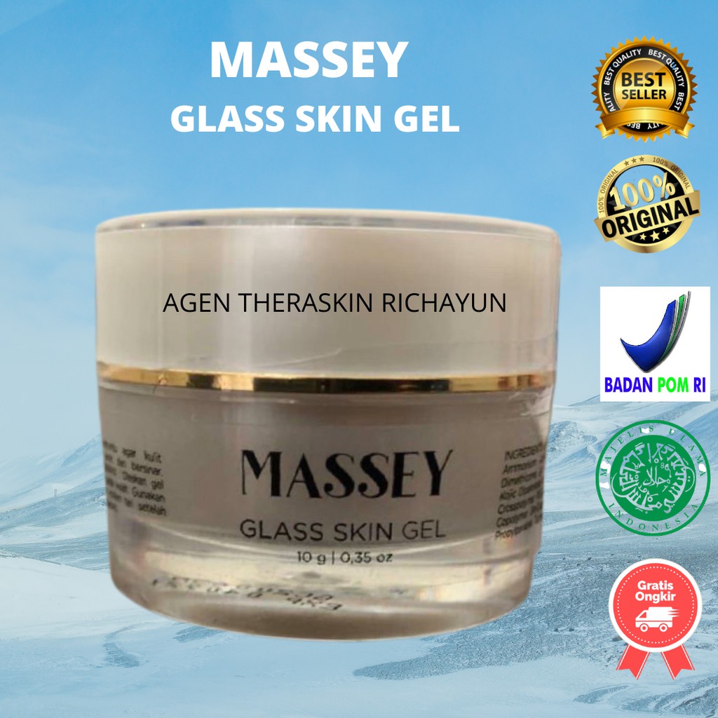 massey glass skin gel 10 gr