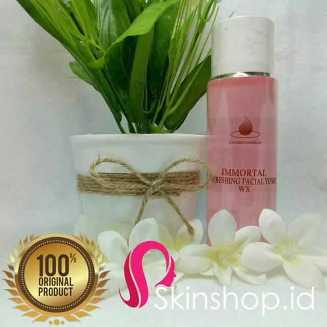 [STOK TERBARU] IMMORTAL REFRESHING FACIAL TONER WX 100ml Original / Penyegar Wajah BPOM Aman