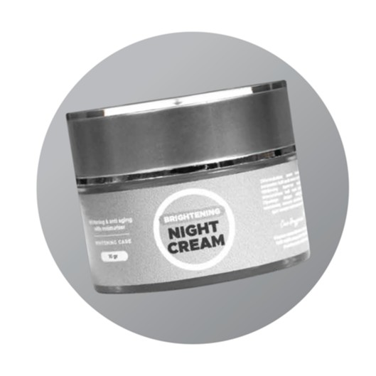 Brightening Night Cream Benings Skincare by Dr Oky (Benings Clinic) Niacinamide, Alpha-Arbutin