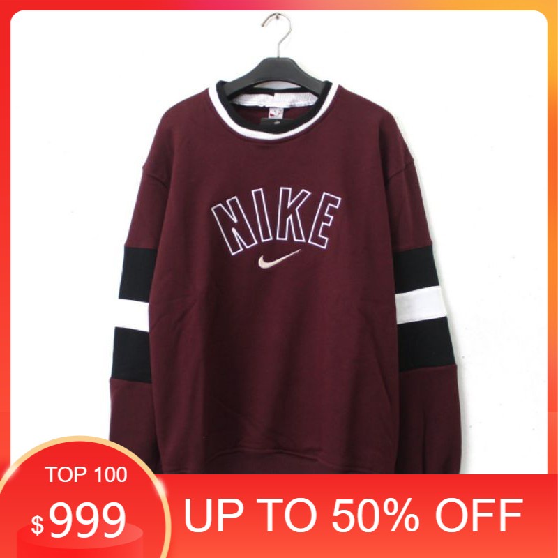 SWEATER CREWNECK NIKE VINTAGE BORDIR Hoodie keren , Hoodie pria , Hoodie kekinian