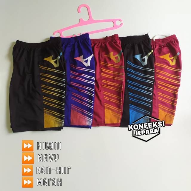  1kg 8pcs Celana pendek olahraga mizuno  celana  kolor 