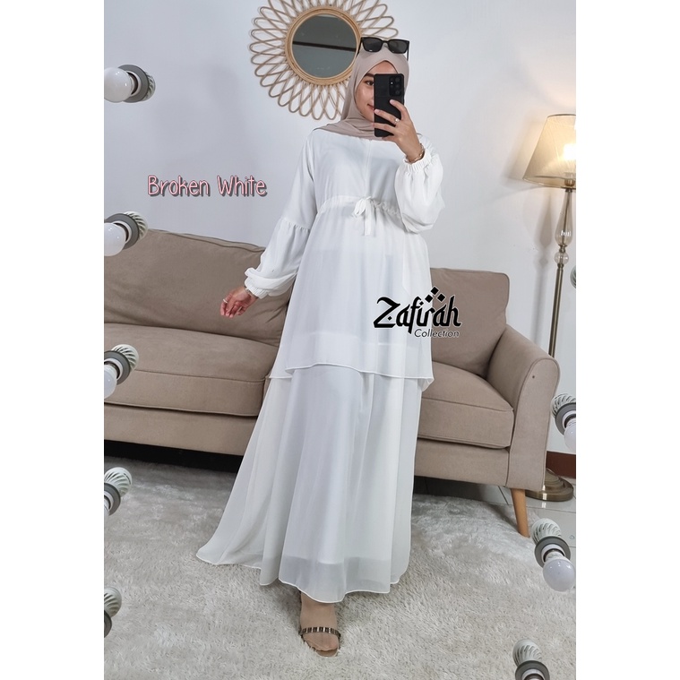 Gamis Ceruty Babydoll Terbaru Lucia Dress