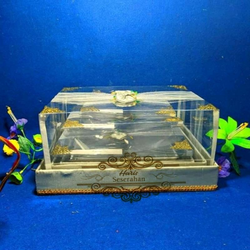 KOTAK HANTARAN/KOTAK SESERAHAN/BOX HANTARAN 1 SET ISI 4