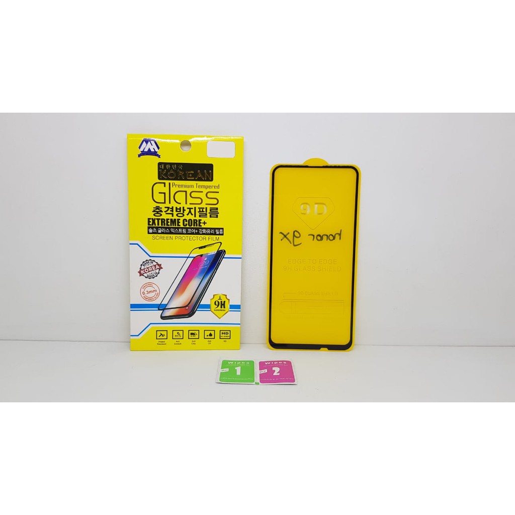 KOREAN Tempered Glass FULL LEM Huawei Honor 9x 6.59 inchi FULL SCREEN Guard Honor 9X STK-LX1