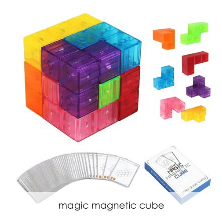 MAGIC MAGNETIC CUBE / mainanbuilding blocks magic magnet