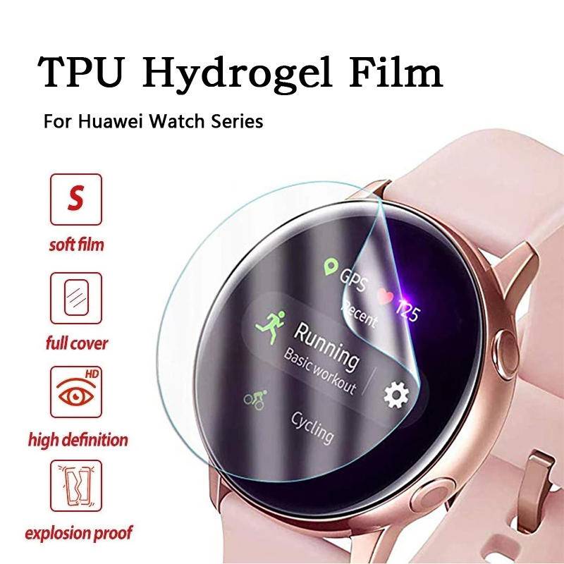 1-3pcs Film Hydrogel Pelindung Layar Smartwatch Huawei GT2 GT3 Pro 42mm 46mm 43mm GT2e