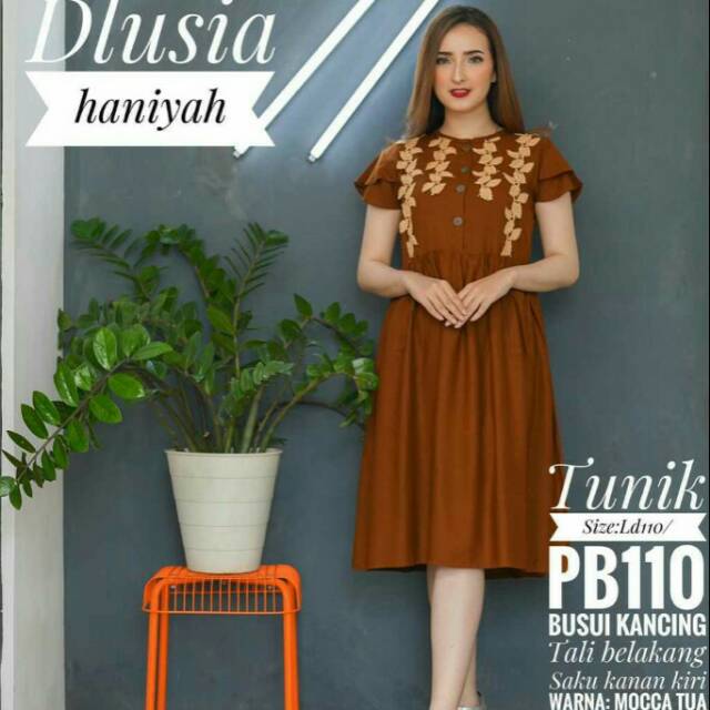 Daster,dress,tunik Dlusia Haniyah
