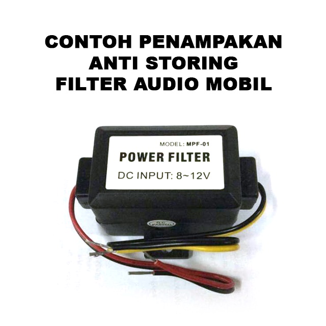 Box Anti Storing Filter Audio Mobil - Box Komponen Plastik 4 Kuping