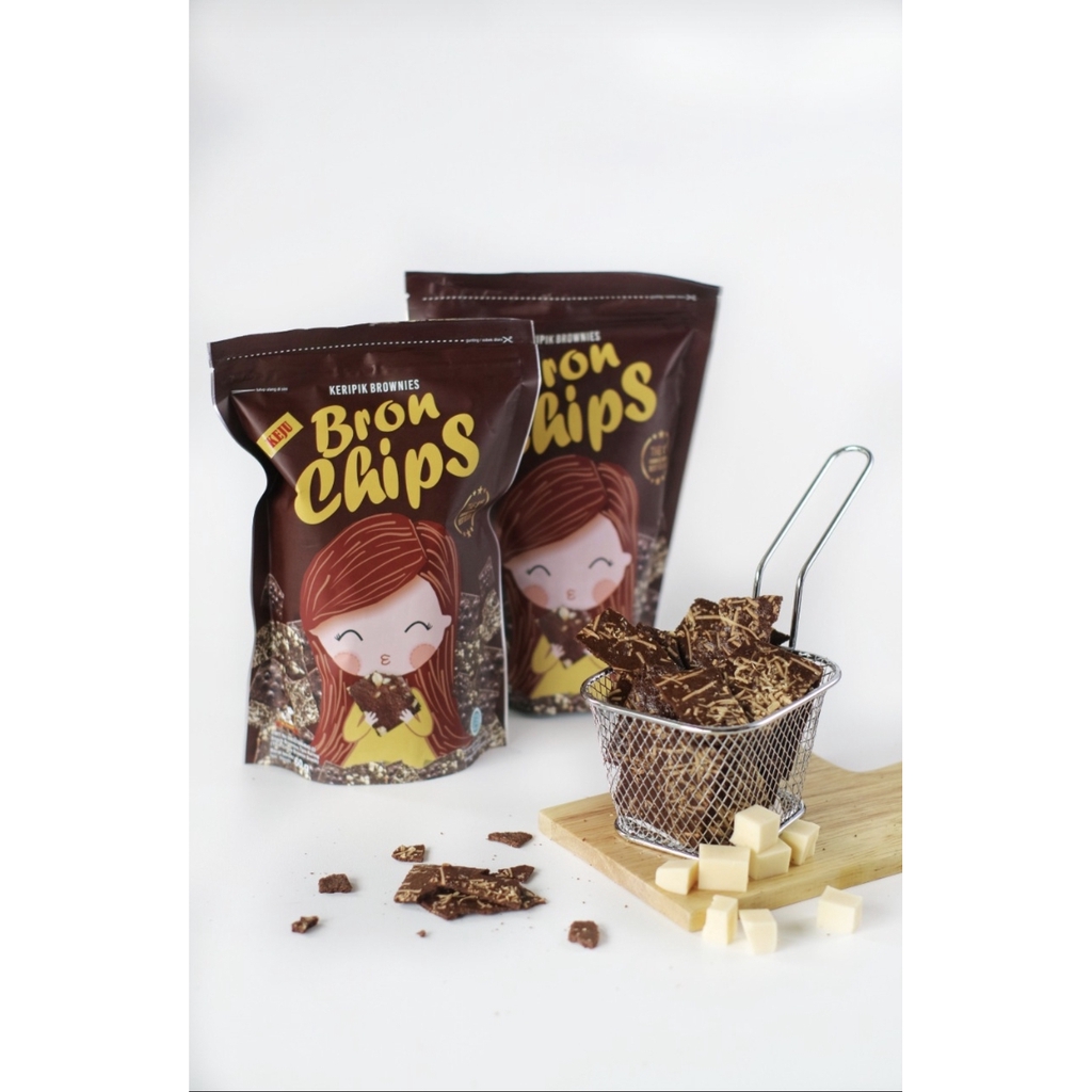 Brownies Bronchip  60gram / brownies / bronchips snack anak lemonilo bron chip